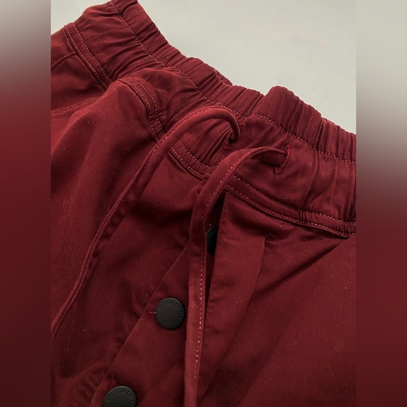 $245‼️COTTON CITIZEN Burgundy Maroon Red Simon Shorts Classic USA Soft Stretch M - Picture 5 of 10